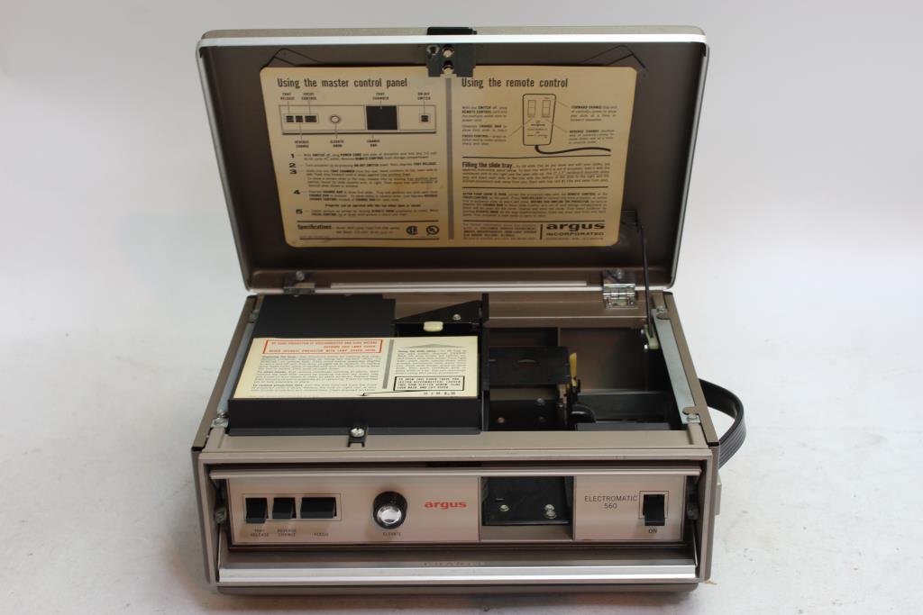 Argus Electromatic 560 Slide Projector Property Room