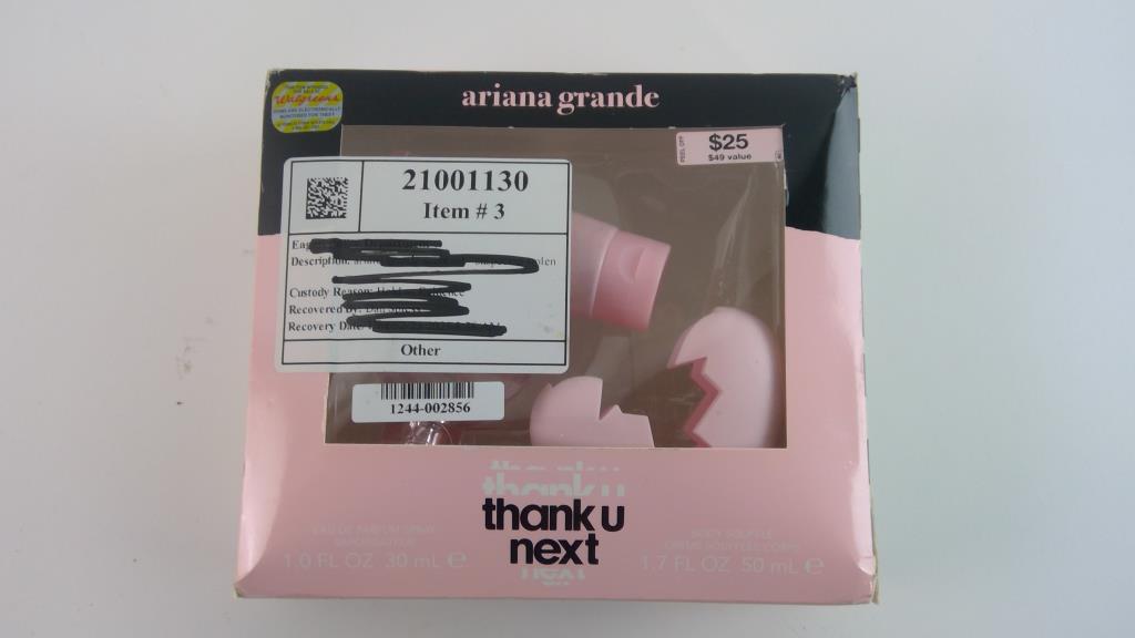 Ariana Grande Thank You Next Eau De Parfum And Body Souffle | Property Room