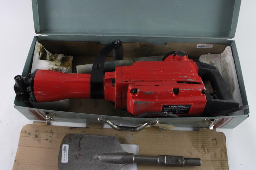 Arksen Electronic Demolition Jack Hammer Property Room