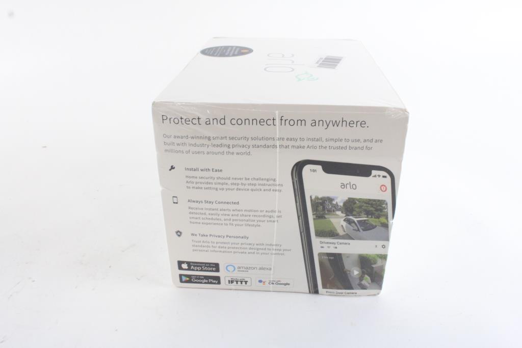 Arlo Essential Security Camera Bundle Property Room