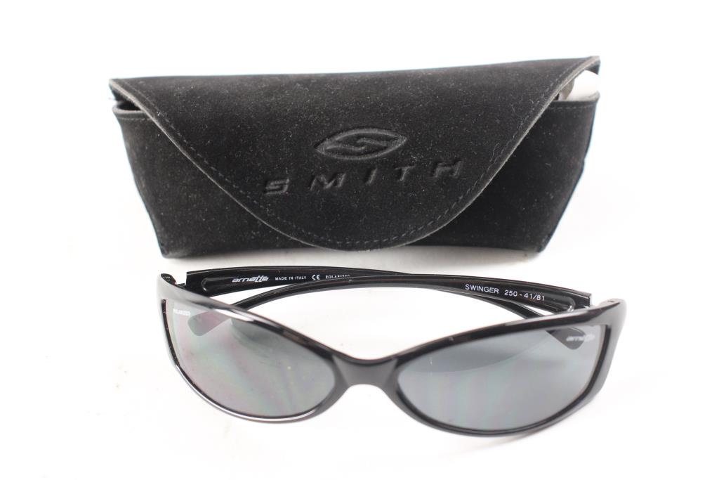 Replacement Lenses For Arnette Swinger 250 Sunglasses - Black/Grey, Non-Polarized