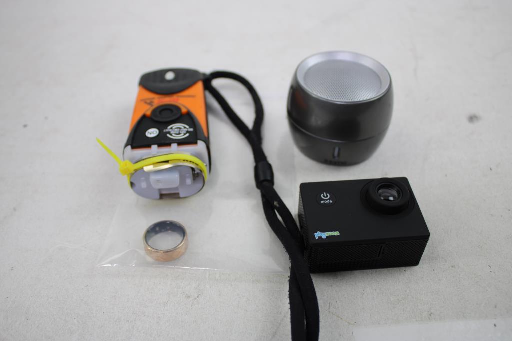 ARRIS DVR Receiver Box, Personal Locator Beacon, And More, 5 Pieces In Case