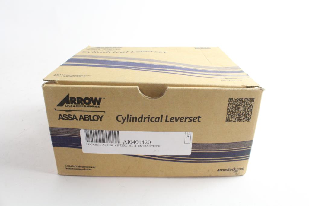 Arrow Entrance Cylindrical Leverset Property Room