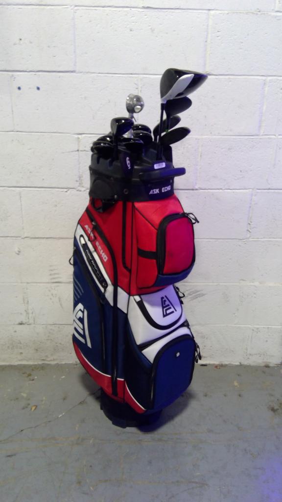 Ask Echo Bag With Clubs, 10 +Pieces