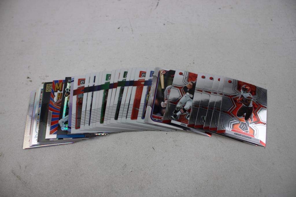 Assorted Sports Trading Card Lot, 30+ Cards