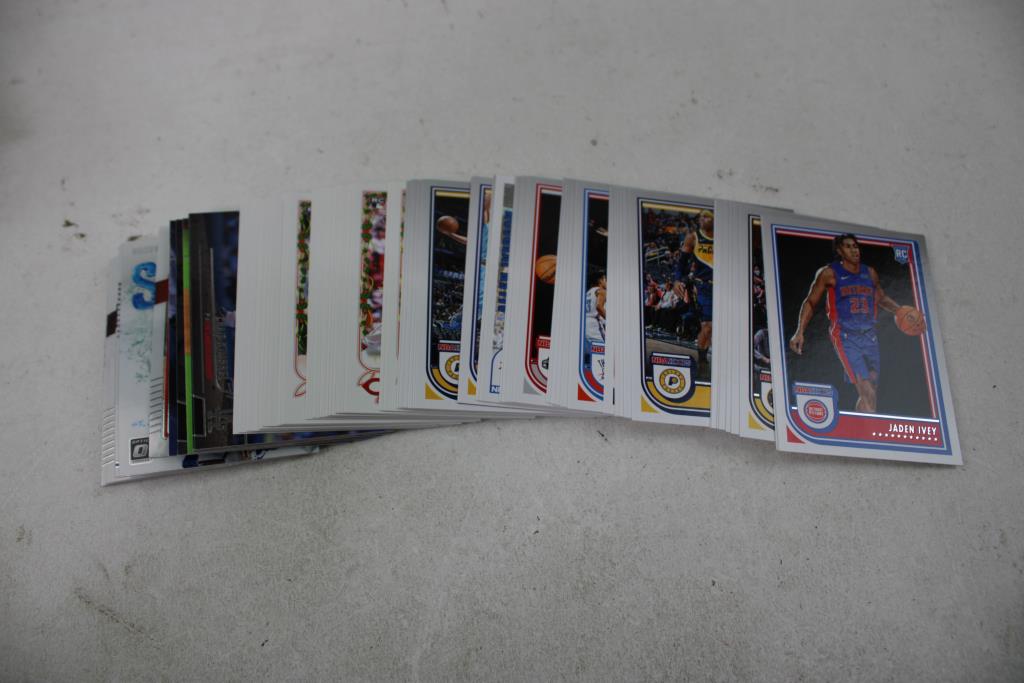Assorted Sports Trading Cards, 30+