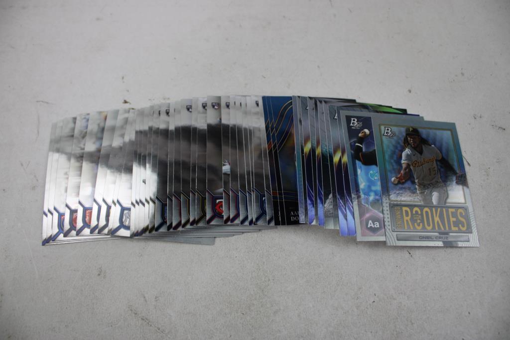 Assorted Sports Trading Cards, 30+
