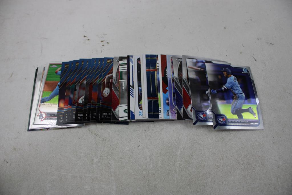 Assorted Sports Trading Cards, 30+