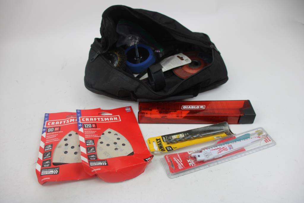 Assorted Tools W/ Bag