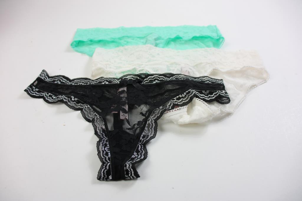 Assorted Victoria's Secret Panties, 5 Pieces Property Room