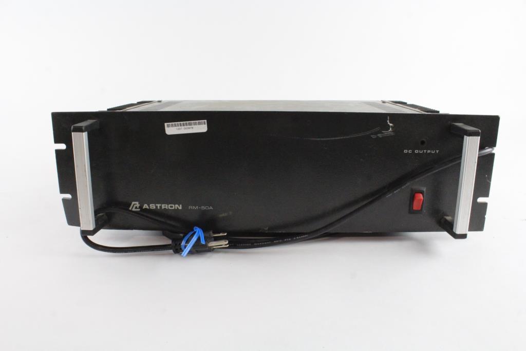 Astron Rack Mounted Power Supply Property Room