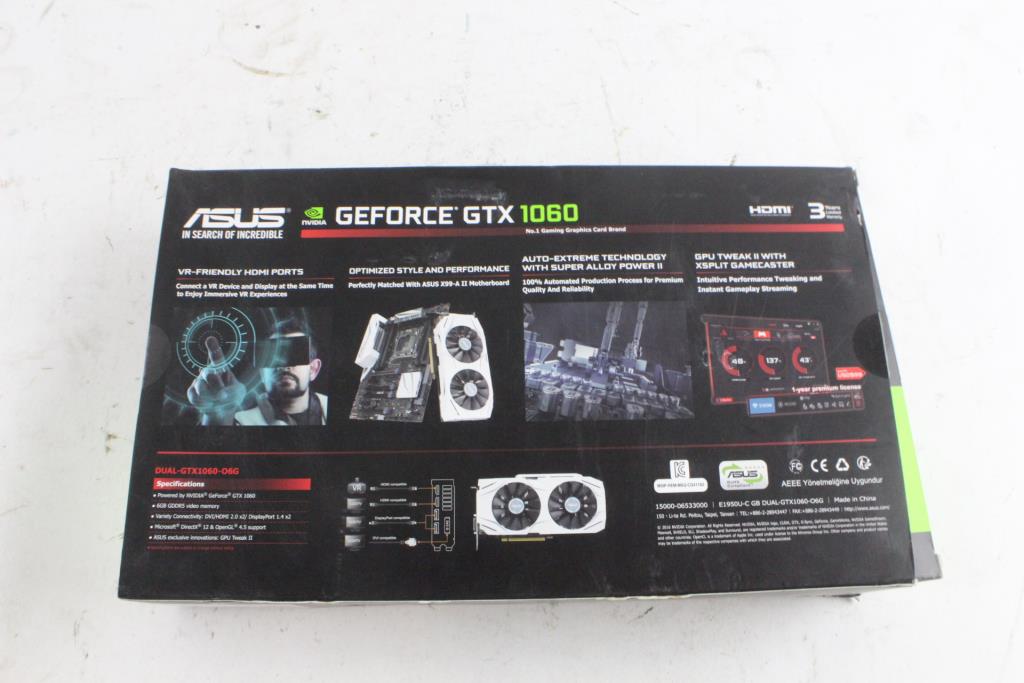 ASUS Desktop Graphics Card Property Room