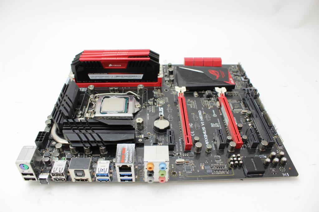 Asus Maximus Vi Hero Motherboard Property Room