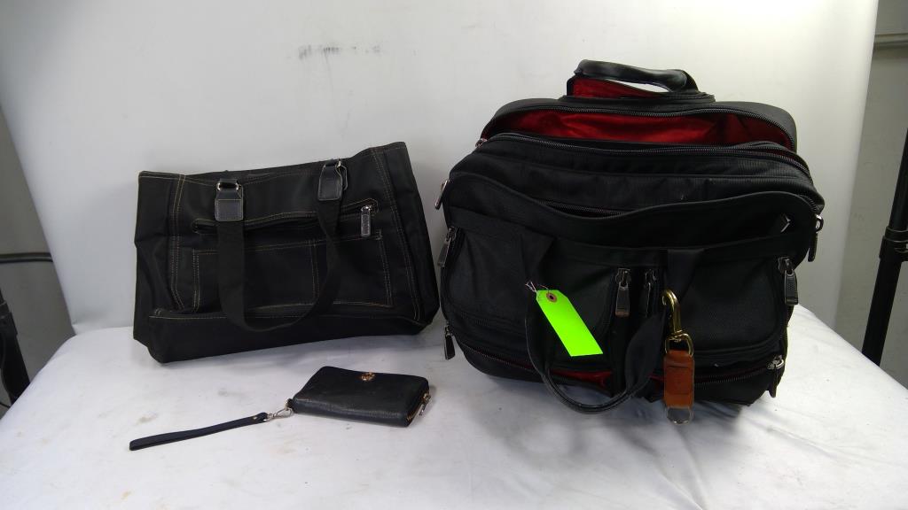 Ativa Mobil IT Rolling Briefcase With Shoulder Bag And Michael Kors Zipper Wallet