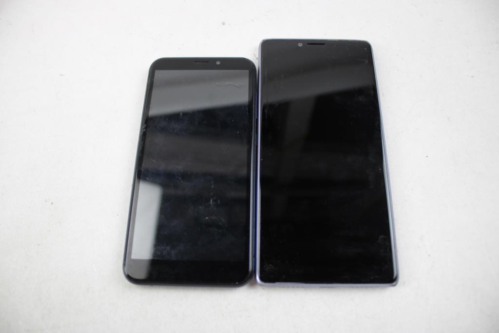 AT&T, Coolpad Cell Phone Lot, 2 Pieces, Sold For Parts