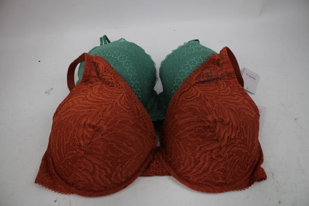 Auden Push-Up, T-Shirt, And Lightly Lined Bras, 38DD, 4 Pieces