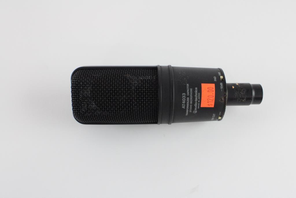 AudioTechnica Transformerless Capacitor Studio Microphone Property Room