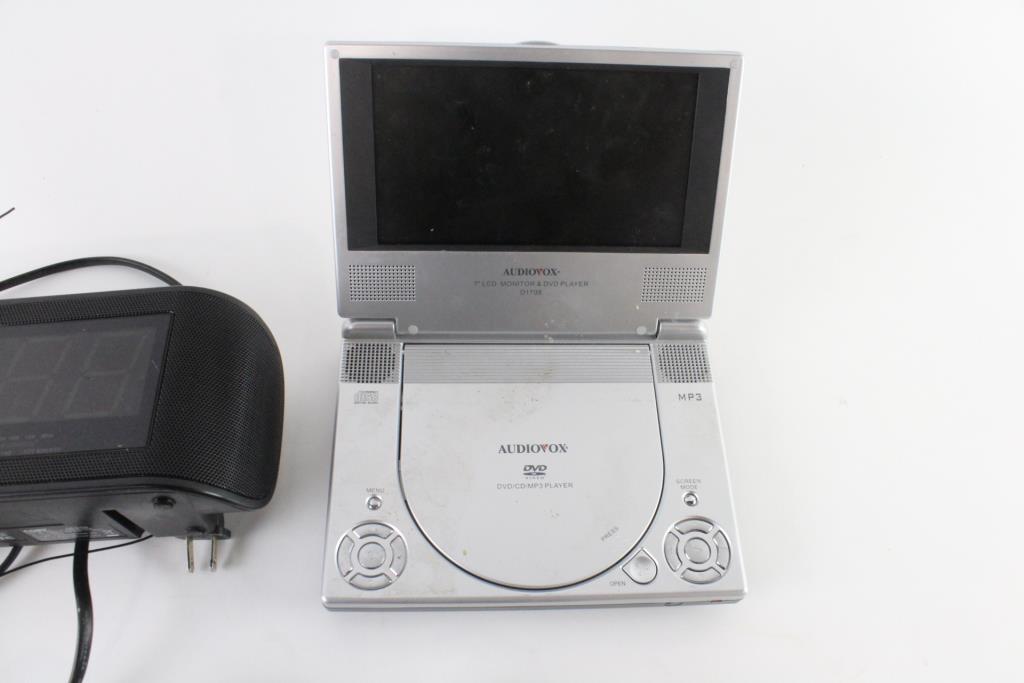 Audiovox Portable DVD Player, Xbox 360 Controller, And More, 4 Pieces