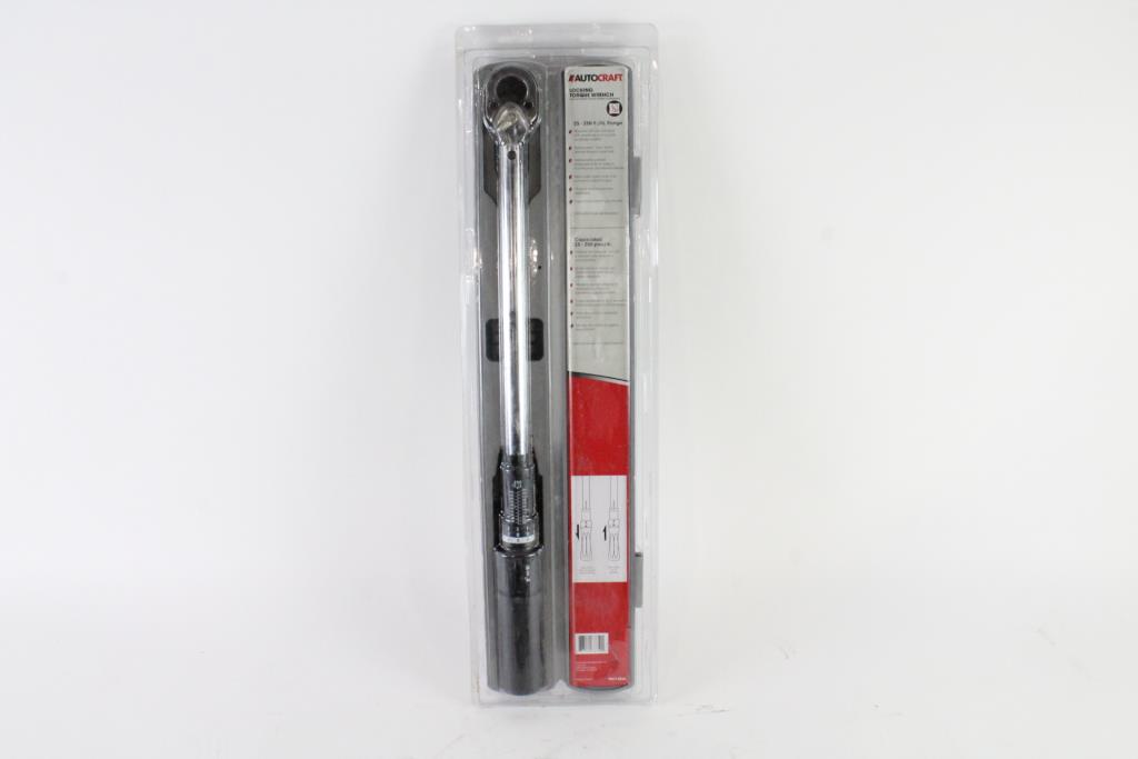 AutoCraft Locking Torque Wrench Property Room