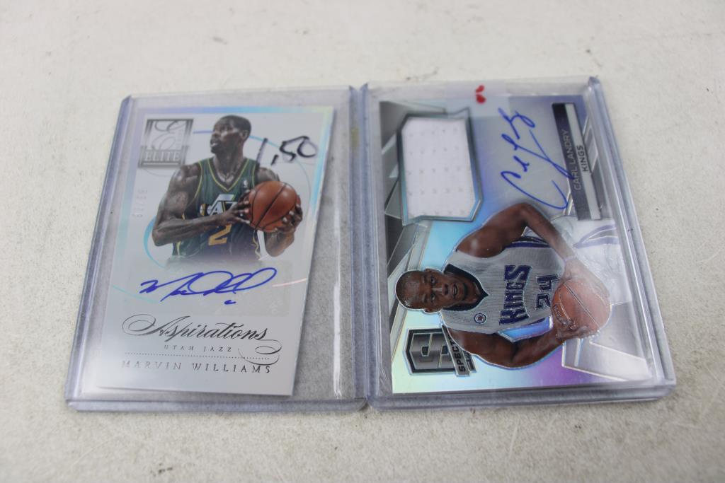 Autographed Basketball Trading Cards