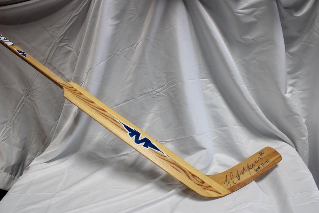 Autographed Goalie Stick