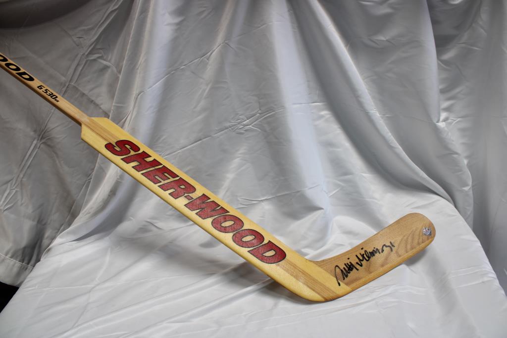 Autographed Goalie Stick