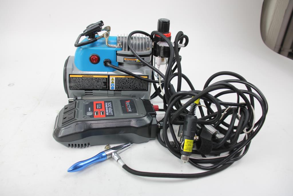 Avanti Airbrush Compressor, Vector Power Inverter