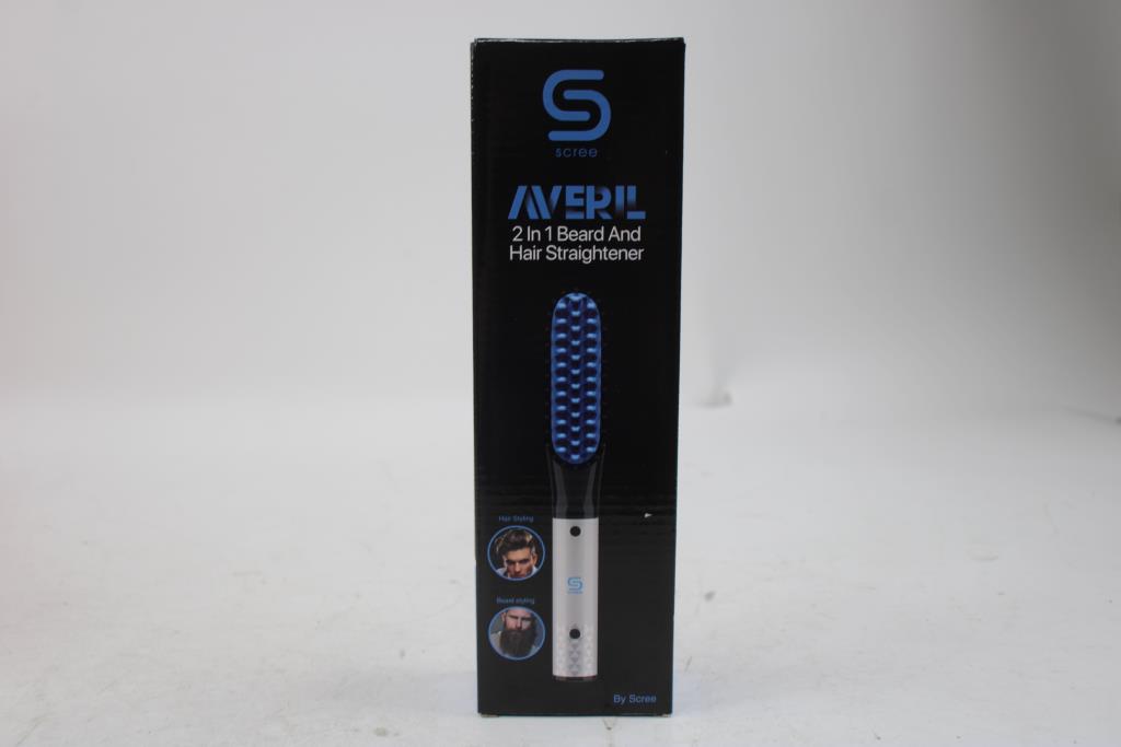 Averil 2-in-1 Beard And Hair Straightener