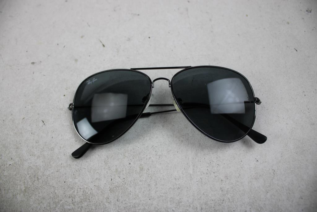 Aviator Black Sunglasses
