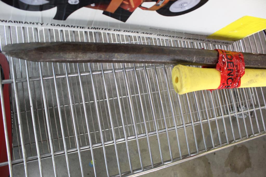 Axe, Sledge Hammer And Pry Bar Property Room