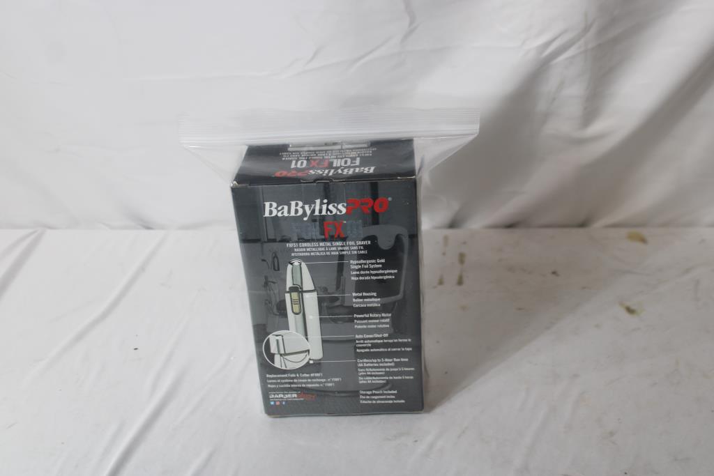 Babyliss Pro Cordless Metal Single Foil Shaver