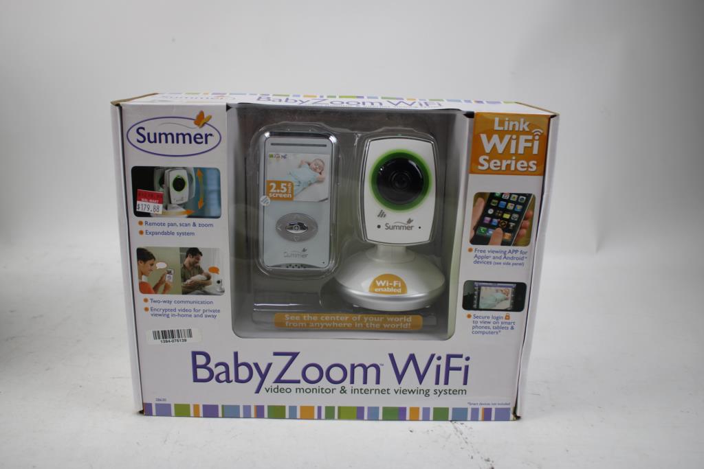 BabyZoom Wi-Fi Video Monitor & Internet Viewing System