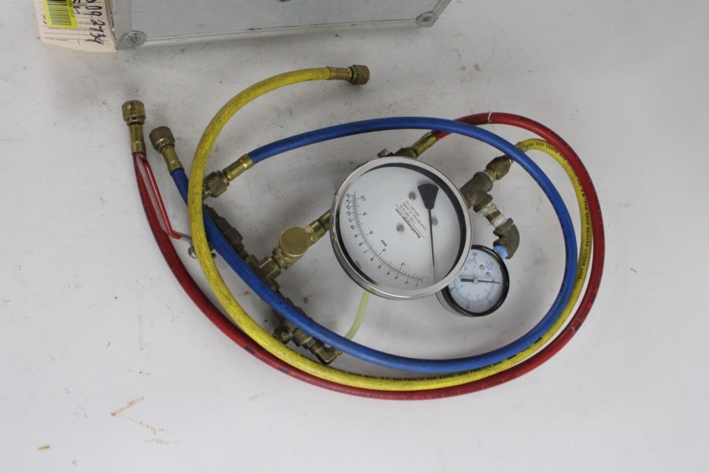 Backflow Gauge Tester With Hose, And Kit Property Room