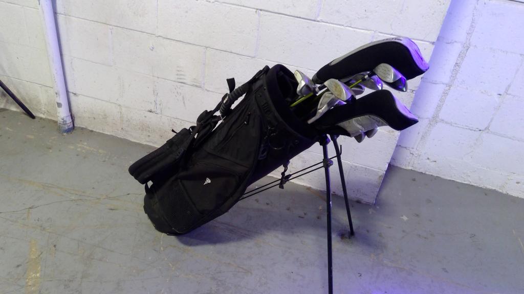 Bag  With Clubs, 10+ Pieces