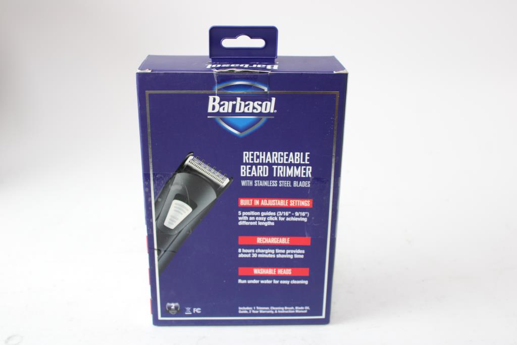 Barbasol Rechargeable Beard Trimmer Property Room