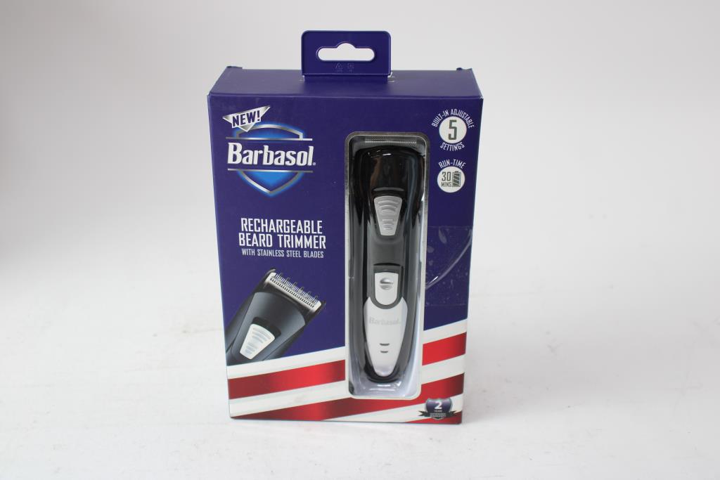 Barbasol Rechargeable Beard Trimmer Property Room