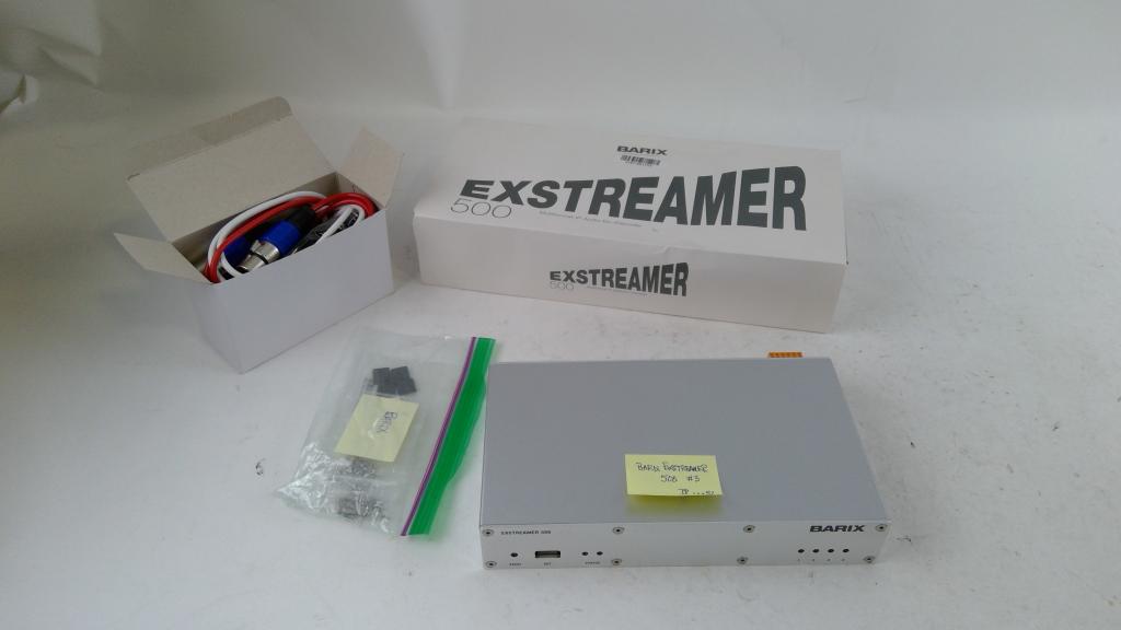 Barix EX Streamer 500 Multiformat IP Audio Decoder