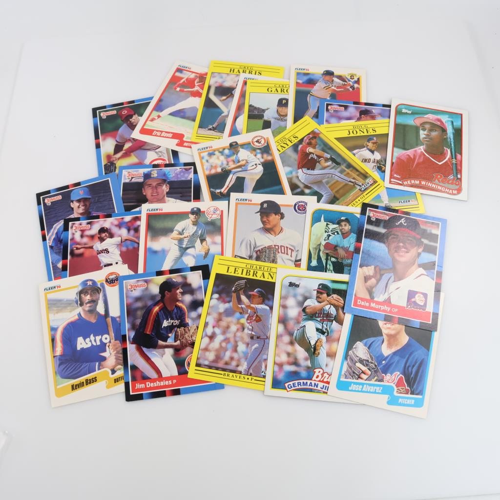 Baseball Trading Cards, 23 Pieces