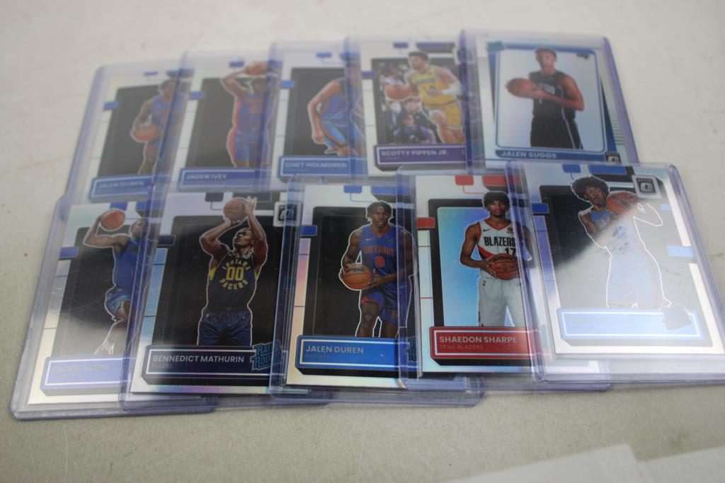 Basketball Rated Rookie Trading Card Lot