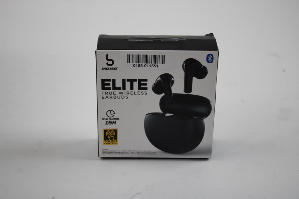 Bass Jaxx Elite True Wireless Earbuds