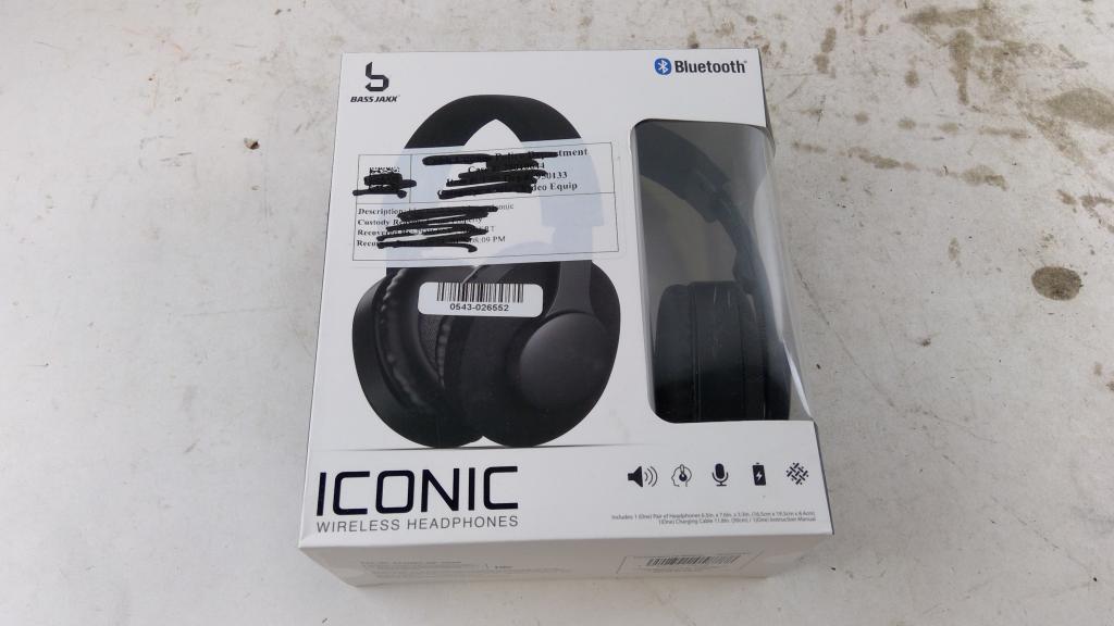 Bass Jaxx Iconic Wireless Headphones