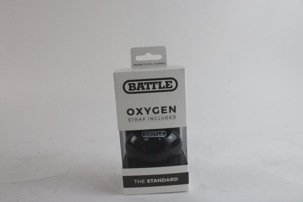 Battle Mouthguard With Oxygen Strap Property Room