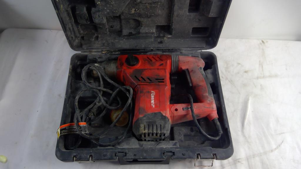 Bauer 1 1/8" SDS Variable Speed Pro Rotary Hammer, 1641EB Property Room