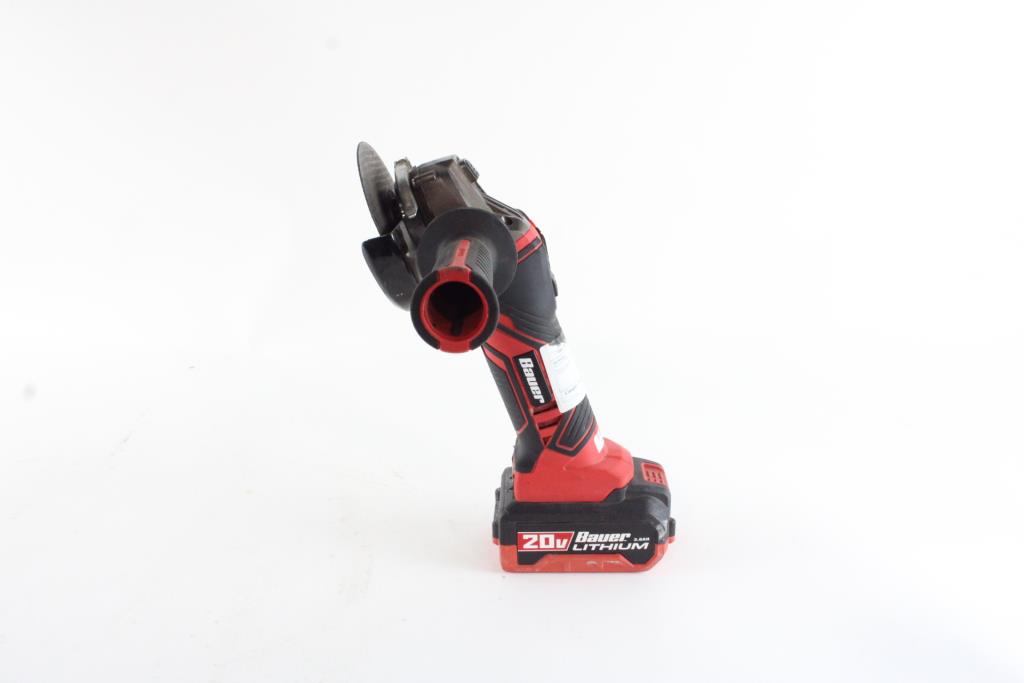 Bauer 20V Cordless Angle Grinder Property Room