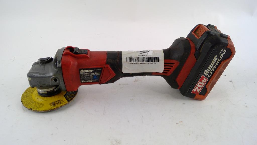 Bauer Angle Grinder