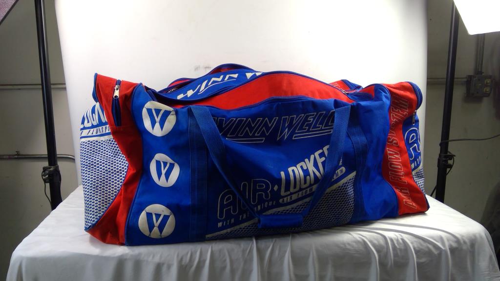 Bauer, Tacks, Hockey Pants, Elbow Pads, And More In Sports Bag