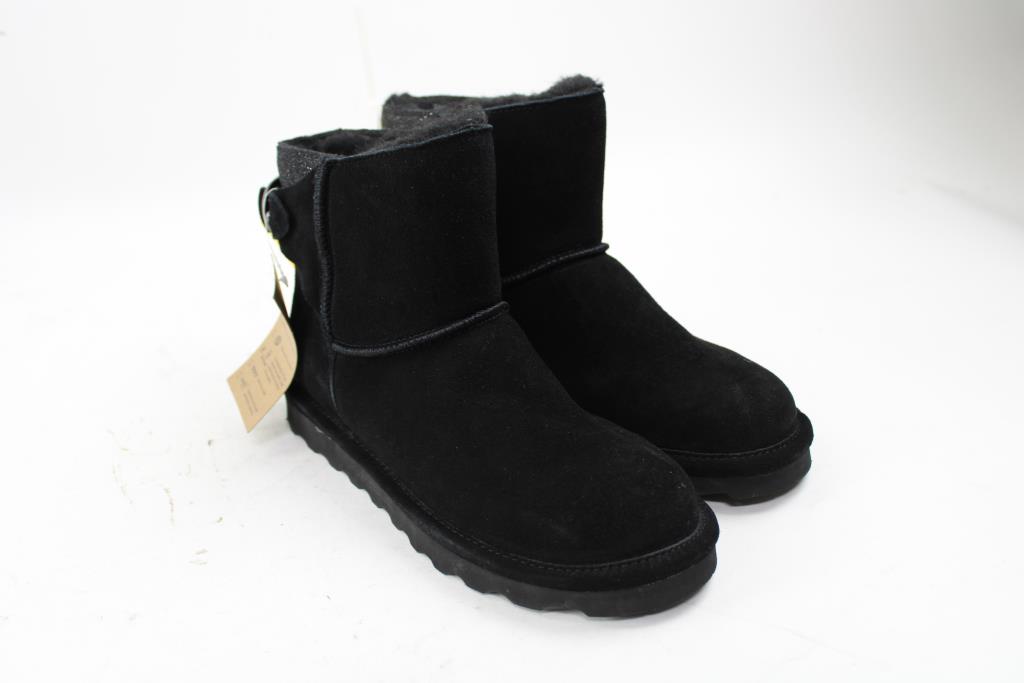 Bearpaw Women's Betty Suede Boots, Size 10