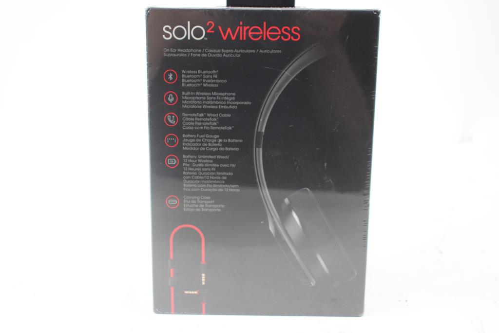 Beats Solo2 Wireless Cuffie Silver (Rosso Sirena) – Bluetooth E Cablate – Ricondizionate?