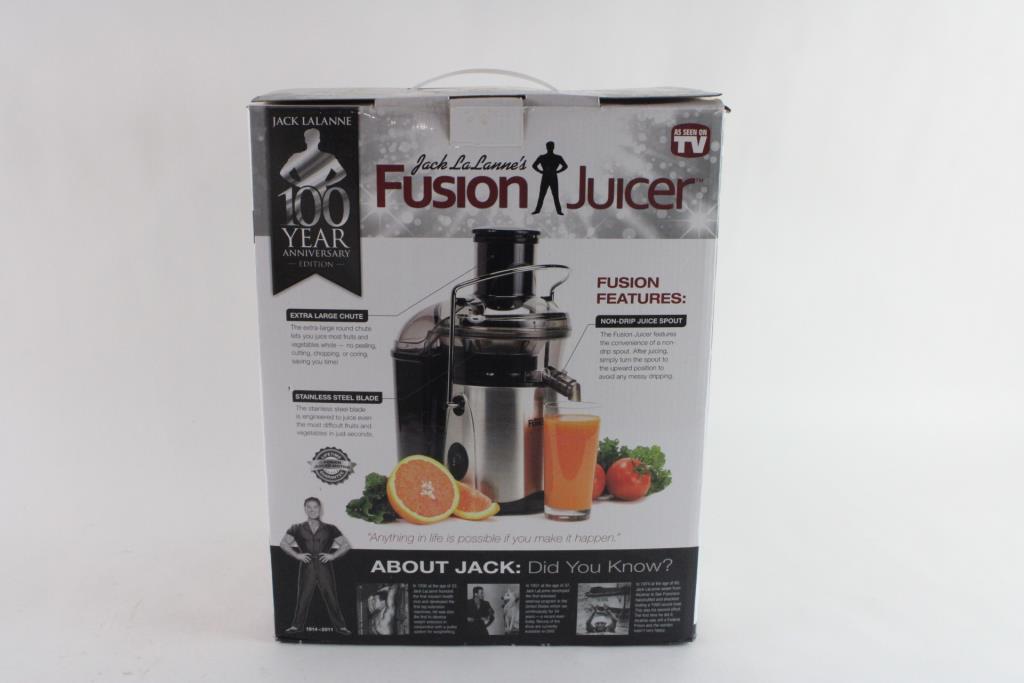 BeFit Jack Lalanne Fusion Juicer Property Room