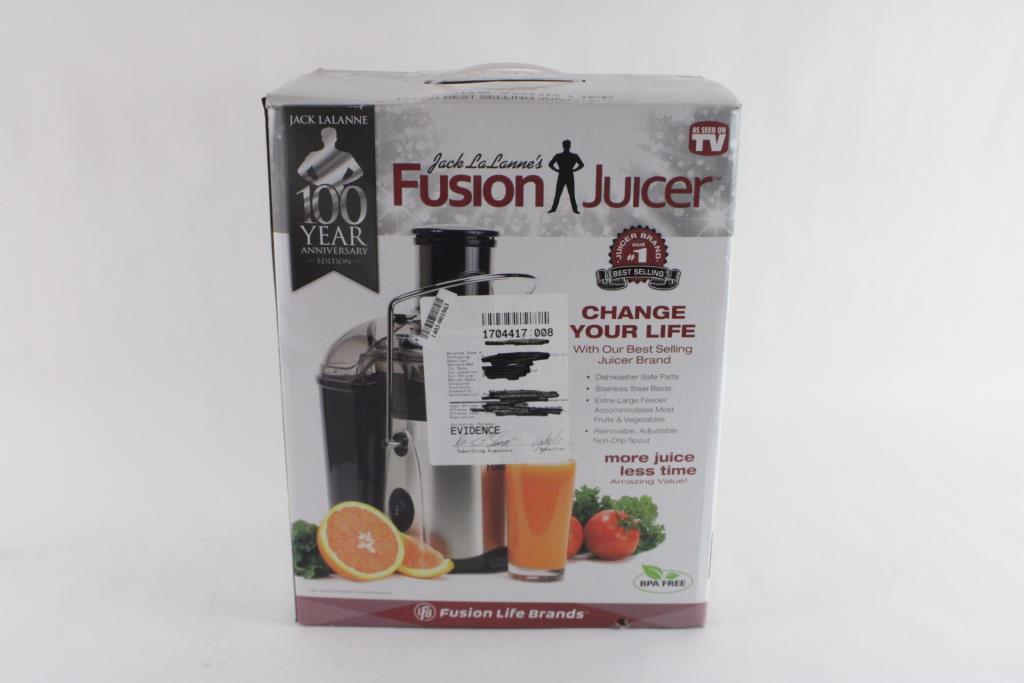 BeFit Jack Lalanne Fusion Juicer Property Room